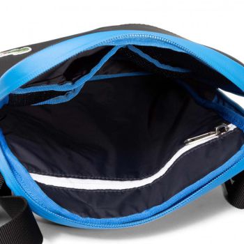 Túi Đeo Chéo Lacoste M Flat Crossover Bag NH3308LV Noir Ultramarine Noir F58 Màu Xanh Đen