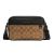 Túi Đeo Chéo Nam Coach Graham Crossbody In Signature Canvas C4149 Màu Nâu/Đen