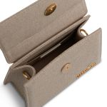 Túi Xách Tay Nữ Jacquemus Le Chiquito Noeud Bag In Light Grey 213BA0053071 140 Màu Xám Nhạt