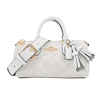 Túi Xách Nữ Coach Lacey Crossbody In Signature Canvas CK689 Màu Trắng