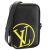 Túi Đeo Chéo Nam Louis Vuitton LV Danube Initials Epi Leather PM Màu Đen Vàng