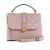 Túi Đeo Chéo Nữ Guess Gaia Mini Top Handle Flap Màu Hồng