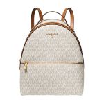 Balo Nữ Michael Kors Backpacks Màu Nâu Trắng