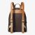 Balo Nữ Michael Kors MK 30S3GYDB6B Sally Medium 2-In-1 Logo and Faux Leather Backpack Brown Màu Nâu