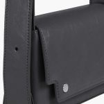 Túi Đeo Chéo Nữ Find Kapoor Marc 18 Crinkled Flip Crossbody Bag Dark Gray FBMC18CR0DG Màu Xám Đậm