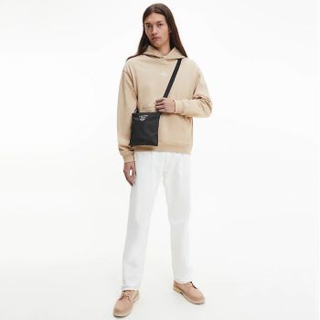 Túi Đeo Chéo Nam Calvin Klein CK Recycled Flat Crossbody Bag K50K510102_BDS Màu Đen