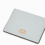 Ví Nữ Lyn Edmond Card Holder Wallets LL23CWS036 Màu Xanh Xám
