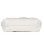 Túi Đeo Chéo Nữ Chanel Mini 22 Bag White Calfskin Gold Hardware Màu Trắng