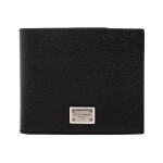 Ví Nam Dolce & Gabbana D&G Black Leather BP1321 AG219 80999 Màu Đen