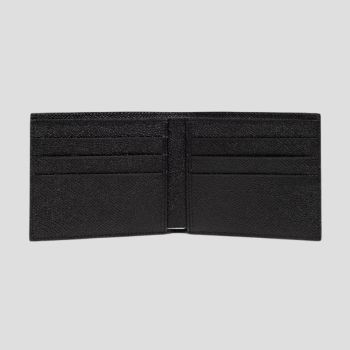 Ví Nam Dolce & Gabbana D&G Black Leather BP1321 AG219 80999 Màu Đen