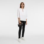 Túi Xách Longchamp Le Pliage Original Pouch With Handle 34175089001 Màu Đen