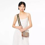 Túi Đeo Chéo Marc Jacobs The Snapshot Crossbody Bag Cement Multi Màu Nâu