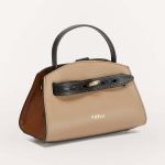 Túi Đeo Chéo Furla Margherita Top Handle Mini Greige Màu Be