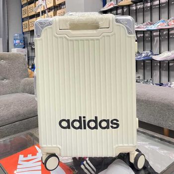Vali Adidas Sticker Bản 2022 Màu Trắng Kem