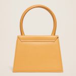 Túi Xách Jacquemus Le Grand Chiquito Large Signature Handbag Dark Yellow 213BA003-3060-290 Màu Vàng Nghệ