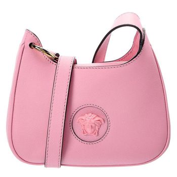Túi Xách Versace La Medusa Small Leather Hobo Bag Màu Hồng