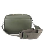 Túi Đeo Chéo MCM Portuna Small Sea Turtle Visetos Leather Crossbody Handbag Purse Bag Màu Xanh Olive