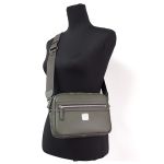 Túi Đeo Chéo MCM Portuna Small Sea Turtle Visetos Leather Crossbody Handbag Purse Bag Màu Xanh Olive
