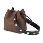 Túi Đeo Chéo Nữ Find Kapoor Pingo Bag 20 Basic Pearl Edition Line Set FBPG20BAABW Màu Nâu