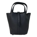 Túi Xách Hermès Picotin 18 So Black Màu Đen