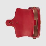 Túi Đeo Chéo Gucci Red GG Marmont Mini Top Handle Bag Màu Đỏ