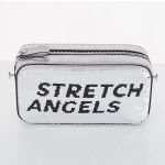 Túi Đeo Chéo Stretch Angels Panini Double Spangle Bag Silver Màu Bạc