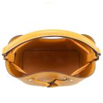 Túi Đeo Chéo Michael Kors MK Suri Small Saffiano Leather Bucket Crossbody Purse Bag Màu Vàng