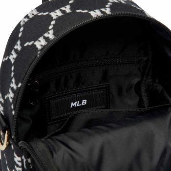 Balo Trẻ Em MLB Mini Diamond Monogram Jacquard New York Yankees 7ABKM032N-50BKS Màu Đen