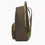 Balo Michael Kors MK Backpack Erin Large PVC Backpack 35T0GERB8B Màu Nâu