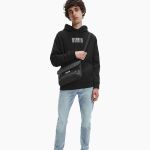Túi Đeo Chéo Nam Calvin Klein CK Front Logo Shoulder Bag K50K507587 Màu Đen
