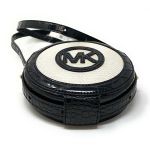 Túi Đeo Chéo Michael Kors MK Aidy Small Canvas And Crocodile Embossed Canteen Crossbody Bag 35T1GUWC0C Màu Đen