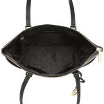 Túi Tote Michael Kors MK Outlet Bag Charlotte Ladies 35T0GCFT7L 35F0SCFT3L Charlotte LG TZ Leather Màu Đen