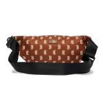 Túi Đeo Hông MLB Monogram Hip Hop Boston Red Sox 3AHSM012N-43BRD Màu Nâu