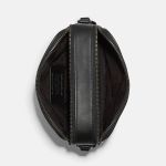 Túi Đeo Chéo Nam Coach  Graham Crossbody In Blocked Signature Canvas With Varsity Stripe C9965 Màu Nâu Đen