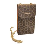 Túi Đeo Chéo Calvin Klein CK Original Phone Sling Bag Màu Nâu