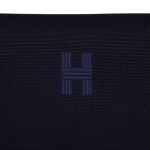 Túi Cầm Tay Nữ Hermès Bride A Brac Case Size PM Màu Xanh Navy