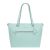 Túi Xách Coach Gallery Tote In Signature Canvas Tote Shoulder Bag Xanh Nhạt