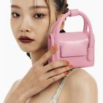 Túi Xách Tay Find Kapoor Marty Bag 12 Crinkled Pink Màu Hồng