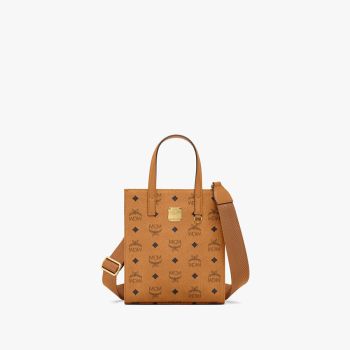 Túi Xách MCM Klassik Tote In Visetos Mini Màu Nâu