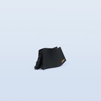 Túi Xách Jacquemus La Vague Ocean Curve Shoulder Bag Size 33 Màu Đen