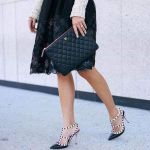 Túi Cầm Tay Chanel Pouch Classic Màu Đen