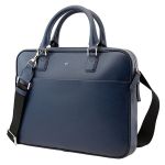 Cặp Montblanc MST Document Case Ultra Slim Navy 118288 Màu Xanh Navy