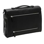 Cặp Montblanc Meisterstuck Single Gusset Briefcase 114451 Màu Đen
