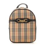 Balo Burberry Backpack Check Gold-tone Beige Màu Be