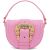 Túi Cầm Tay Versace Jeans Couture Pink Round Buckle Bag Màu Hồng