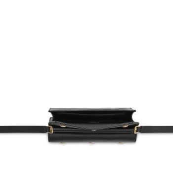 Túi Đeo Chéo Burberry Mini Title Bag Black 8014579 Màu Đen