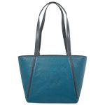 Túi Tote Michael Kors MK Whitney Leather Tote- Teal  Màu Xanh Ngọc