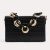 Túi Đeo Vai Pedro Croc-Effect Boxy Shoulder Bag PW2-75210105 Màu Đen