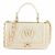 Túi Xách Valentino Women's Beatriz Quilted Chevron Leather Shoulder Bag Milk In White Màu Trắng
