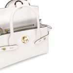 Túi Cầm Tay Michael Kors MK Small Carmen Tote Bag Màu Trắng
